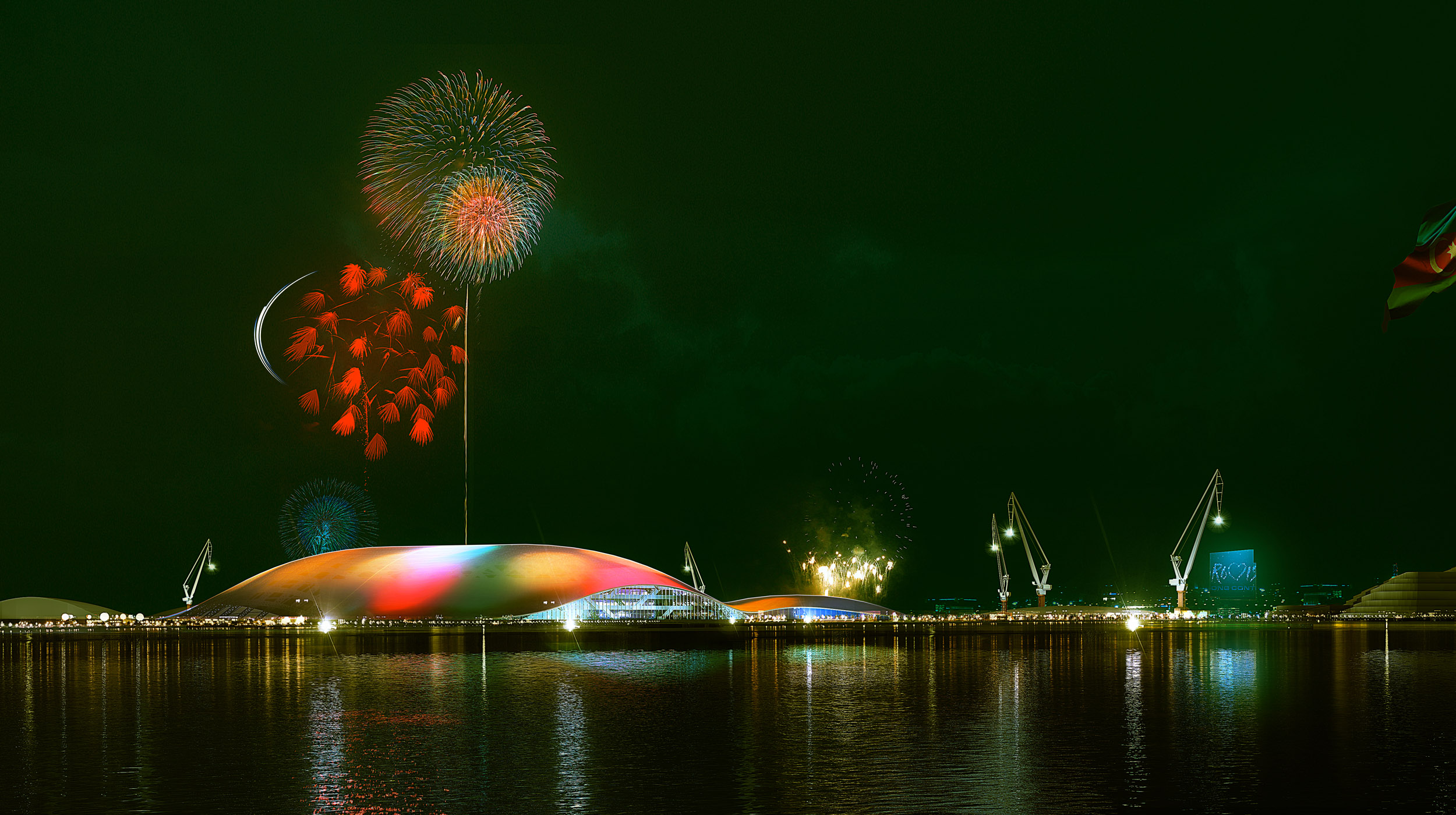 Eurovision 2012 Indoor Pavilion