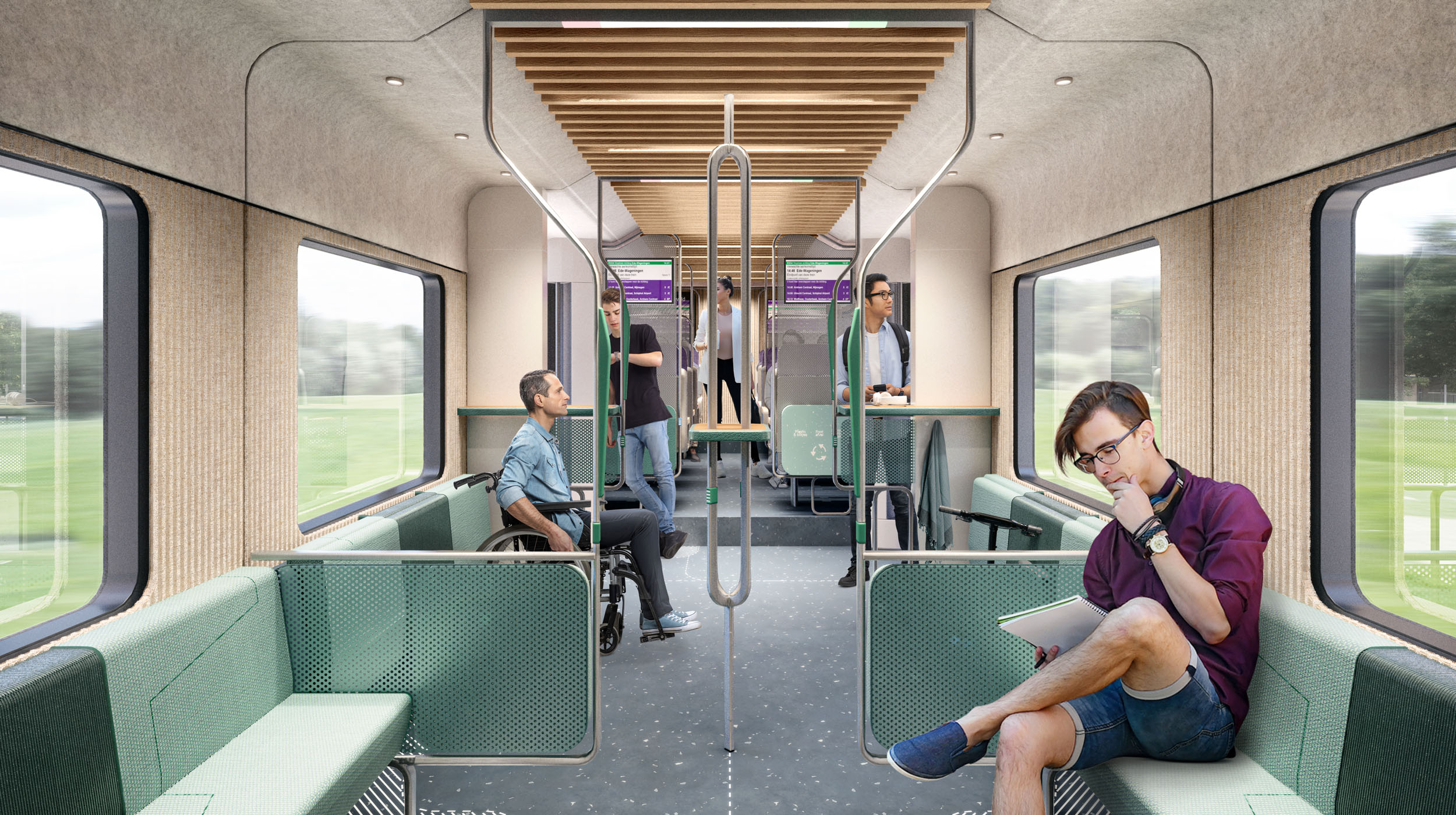 Transdev Train Interior