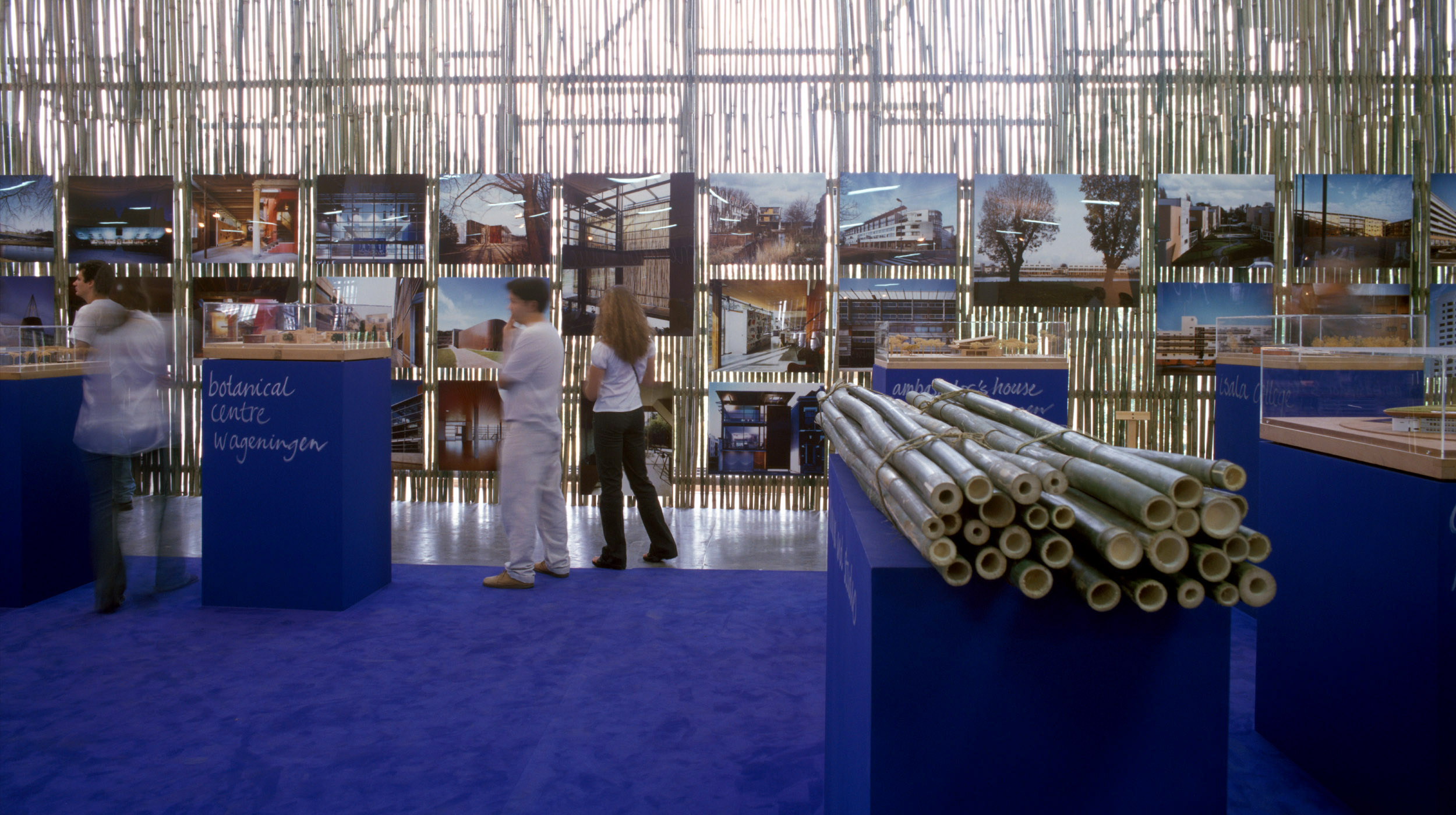 Mecanoo Blue Exhibition - Composition, Contrast, Complexity
