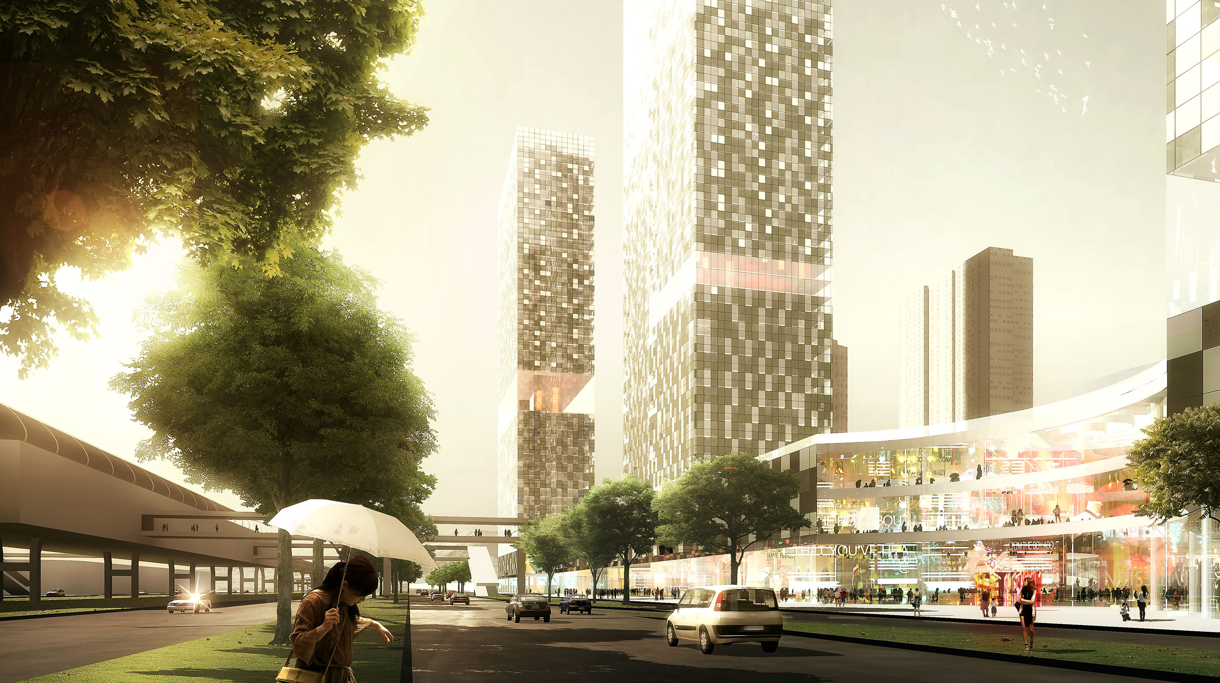 Tanglang Towers Eco Urban Building Complex