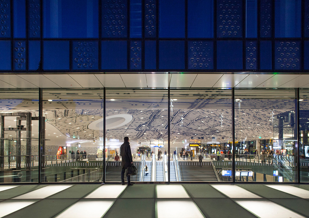 Delft Municipal Offices and Train Station - Work in progress, Netherlands.  video